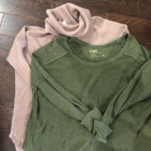 Babaton and TNA long sleeve tops